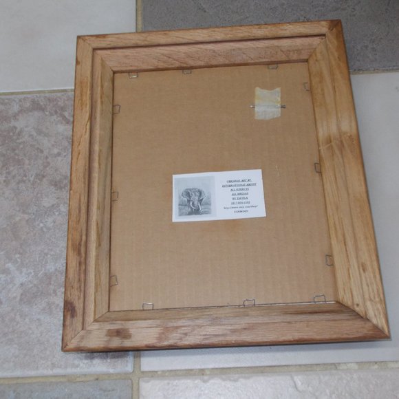 Fresh Garden Print by Peggy Abrams, signed, matted and framed. - Picture 5 of 5